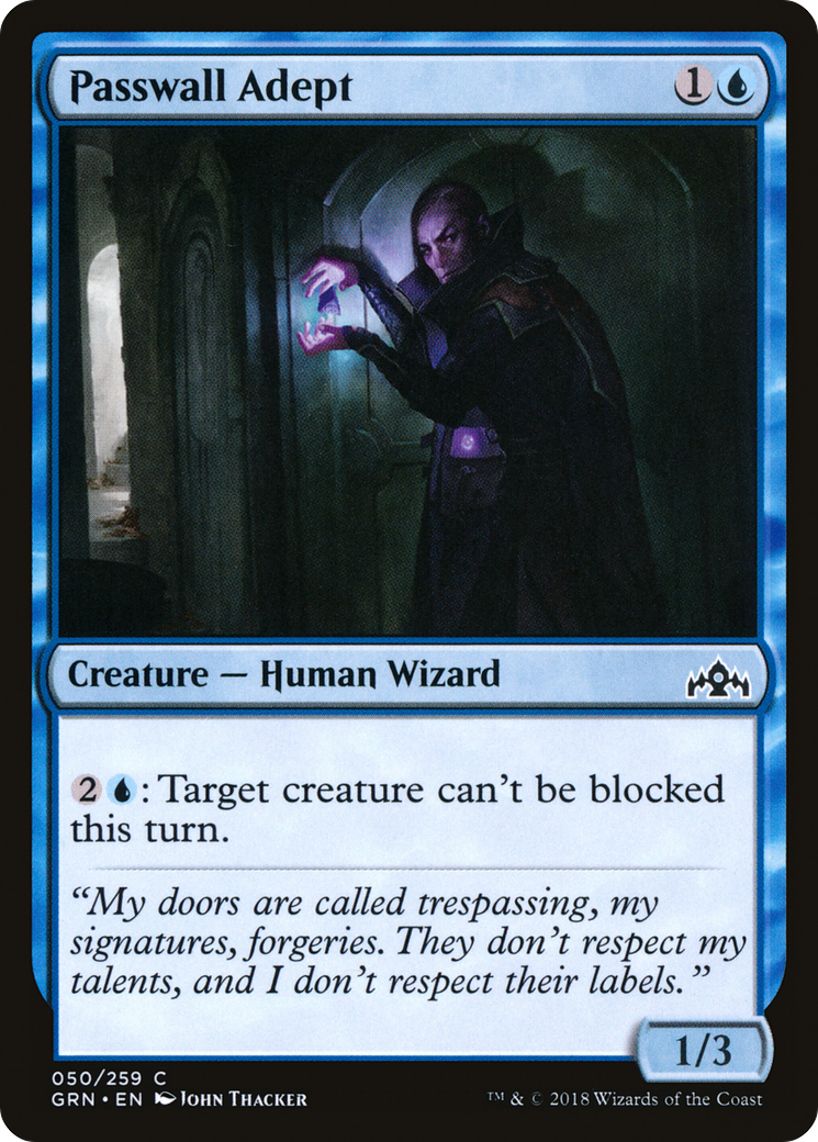 Passwall Adept (050) Foil - Guilds of Ravnica