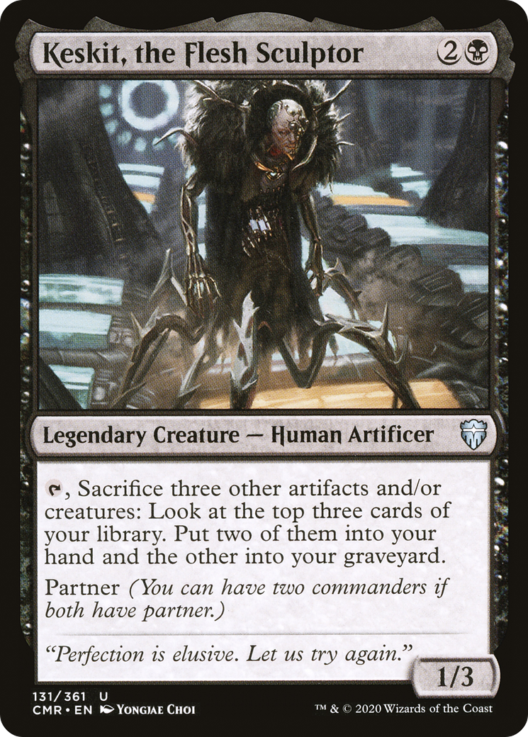Keskit, the Flesh Sculptor (131) Foil - Commander Legends