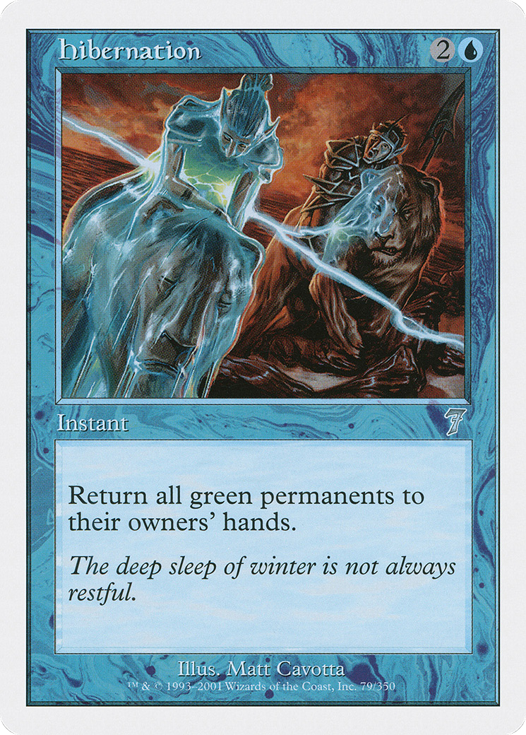 Hibernation (079) Foil - Seventh Edition
