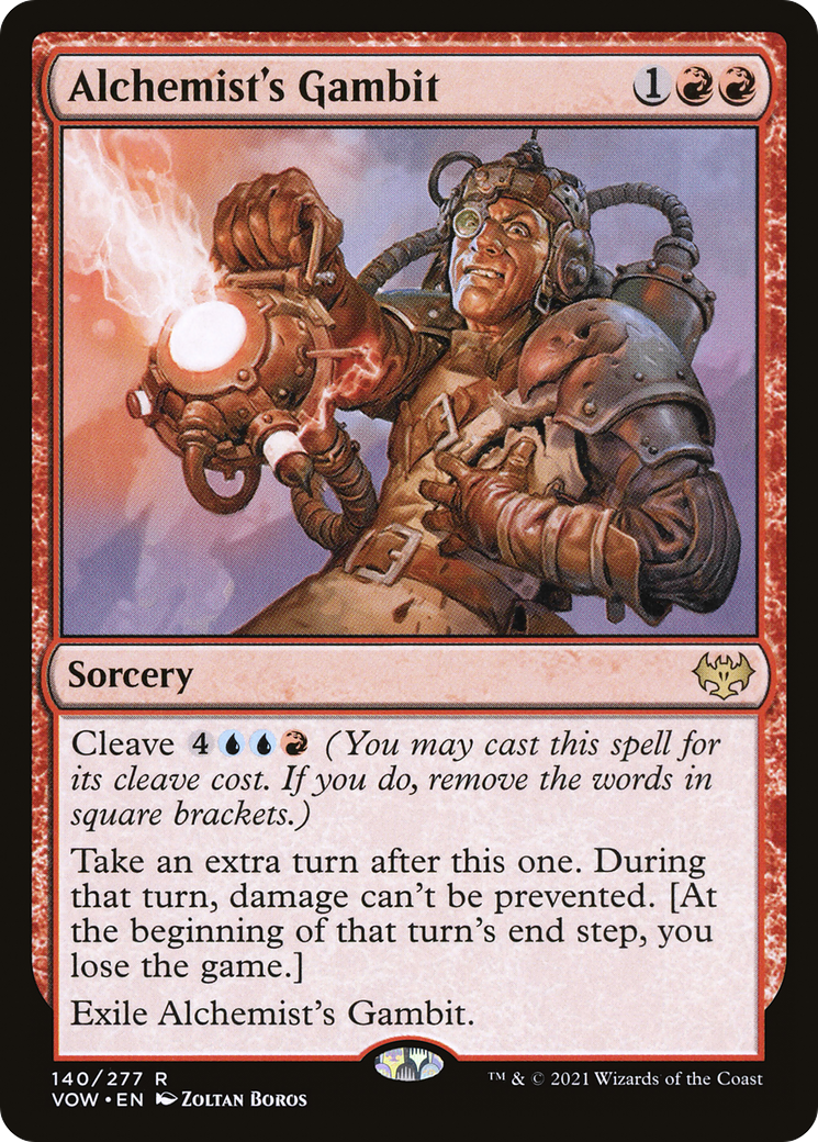 Alchemist's Gambit (140) Foil - Innistrad: Crimson Vow