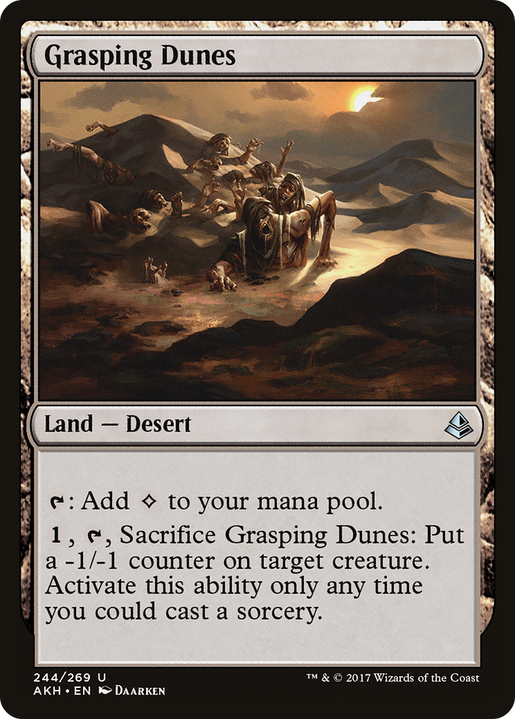 Grasping Dunes (244) Foil - Amonkhet
