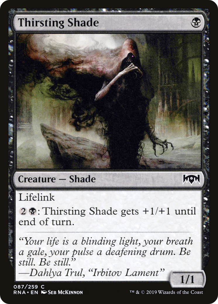 Thirsting Shade (087) Foil - Ravnica Allegiance