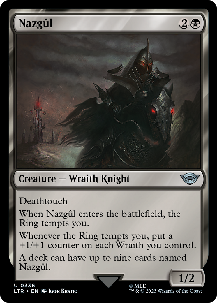 Nazgul (336) Foil - The Lord of the Rings: Tales of Middle-earth