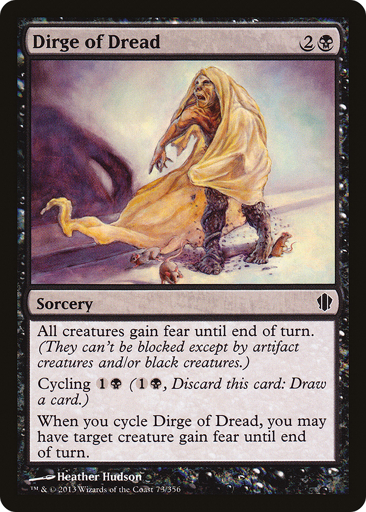 Dirge of Dread (073) - Commander 2013