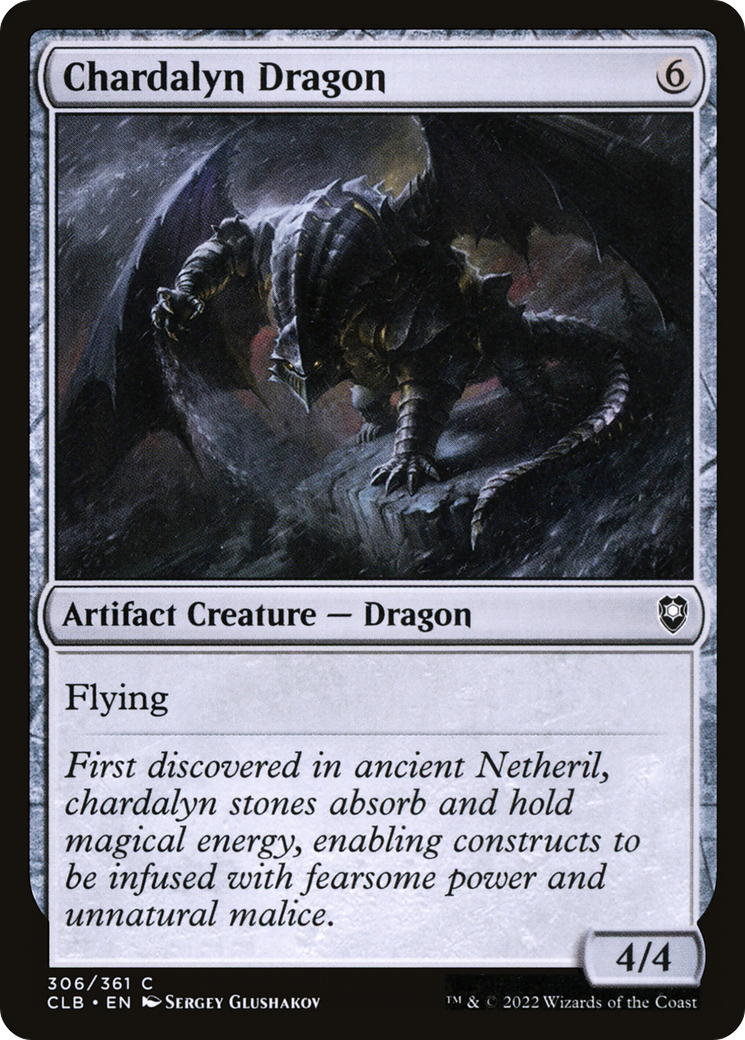 Chardalyn Dragon (306) Foil - Commander Legends: Battle for Baldur's Gate