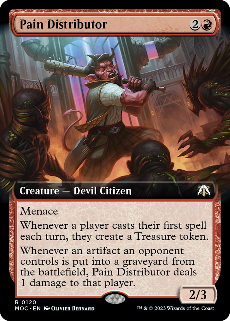 Pain Distributor (Extended Art) (120) - March of the Machine Commander