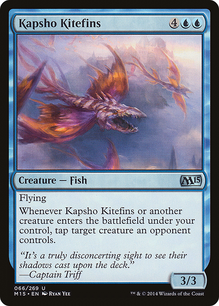 Kapsho Kitefins (066) Foil - Magic 2015