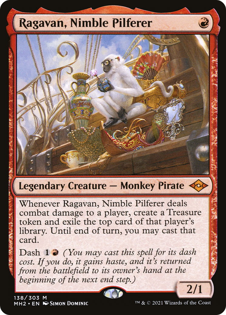 Ragavan, Nimble Pilferer (138) - Modern Horizons 2