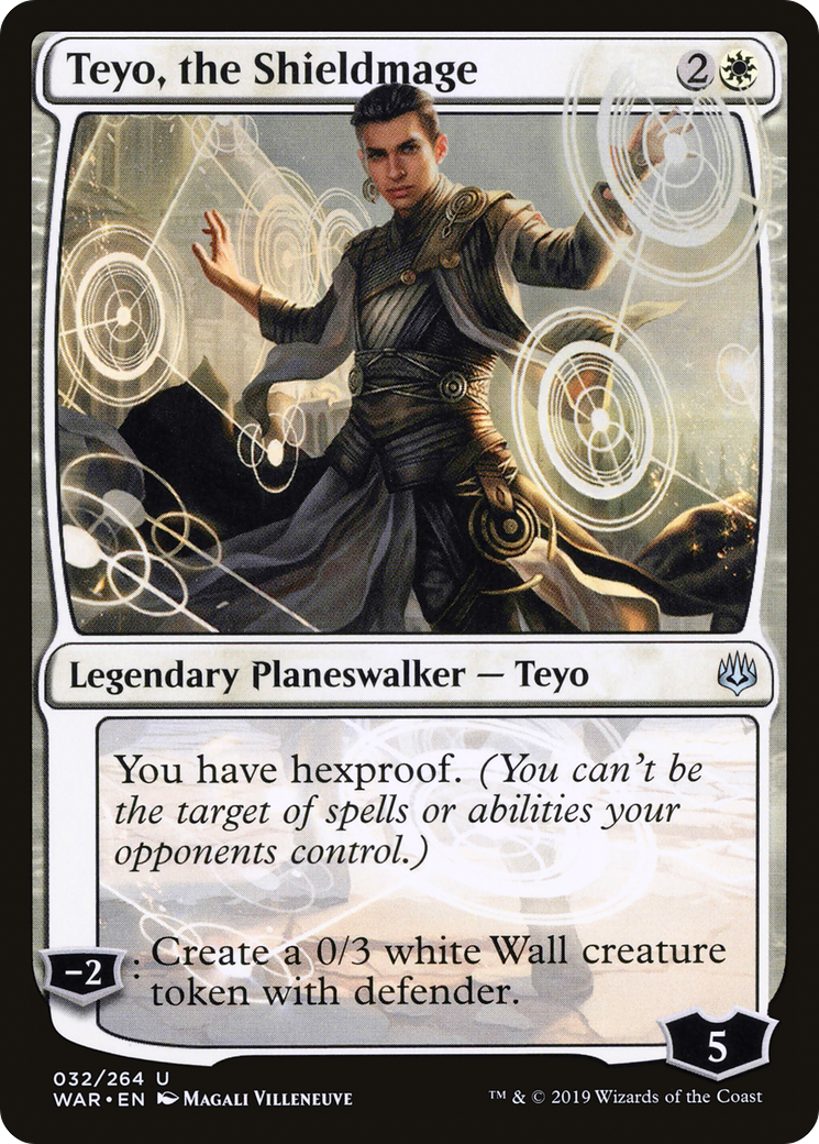 Teyo, the Shieldmage (032) Foil - War of the Spark