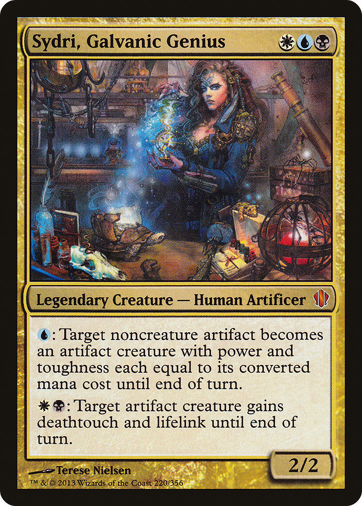 Sydri, Galvanic Genius (220) - Commander 2013