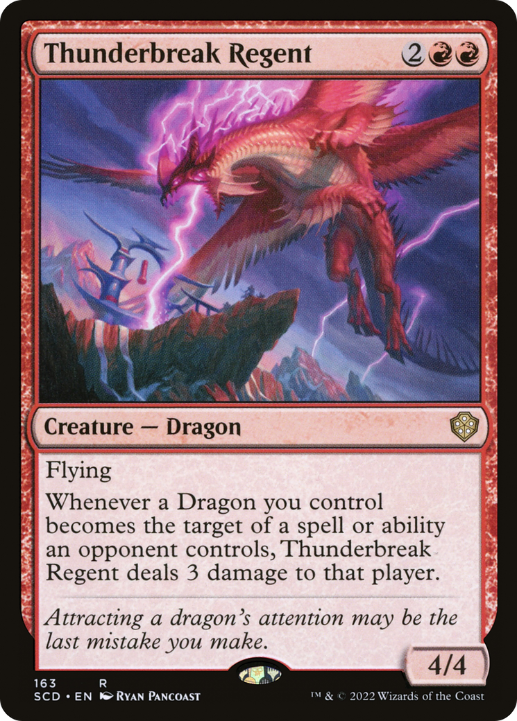 Thunderbreak Regent (163) - Starter Commander Decks