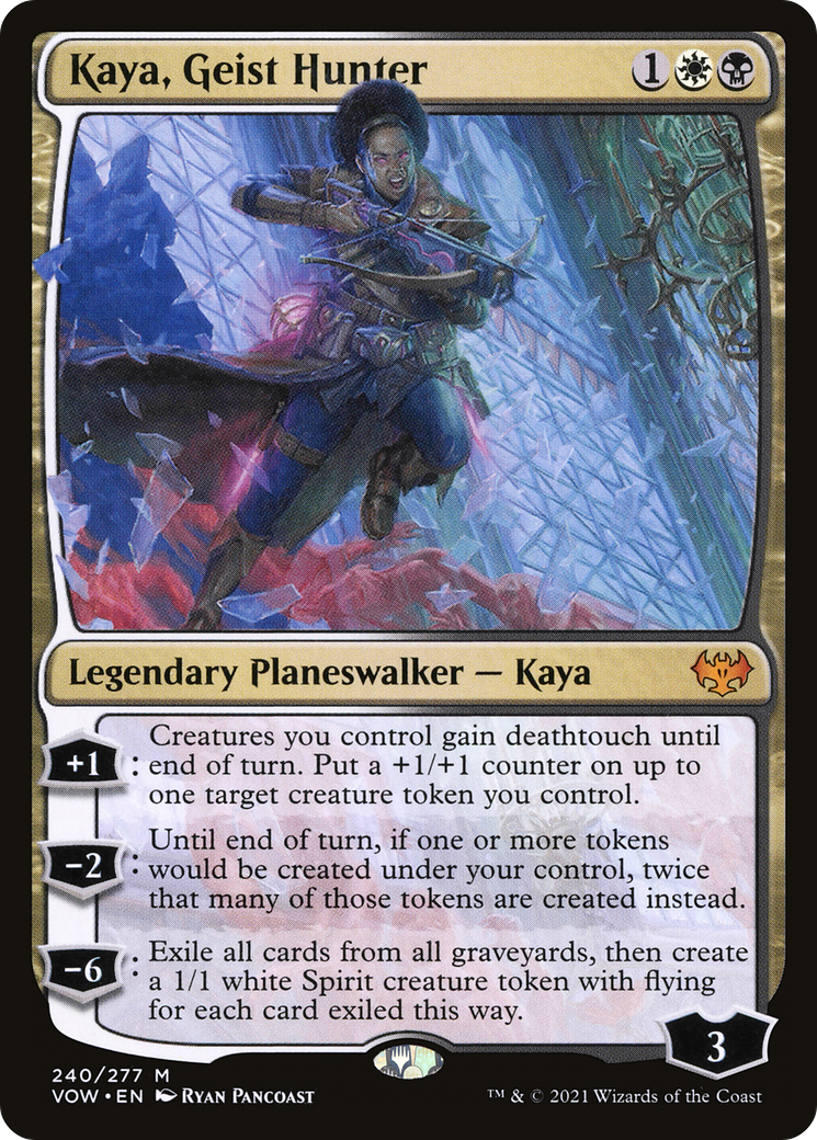 Kaya, Geist Hunter (240) Foil - Innistrad: Crimson Vow