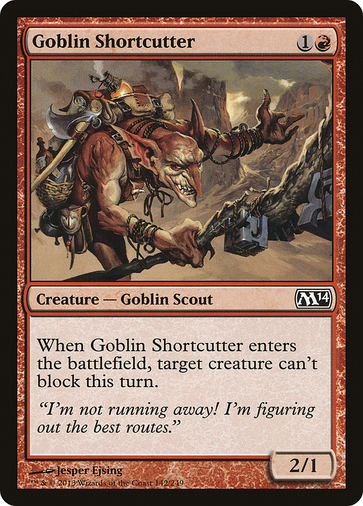 Goblin Shortcutter (142) - Magic 2014