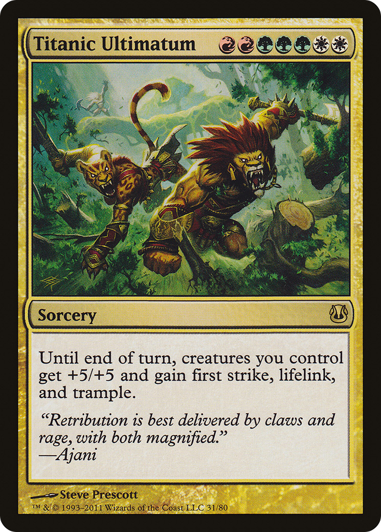 Titanic Ultimatum (031) - Duel Decks: Ajani vs. Nicol Bolas