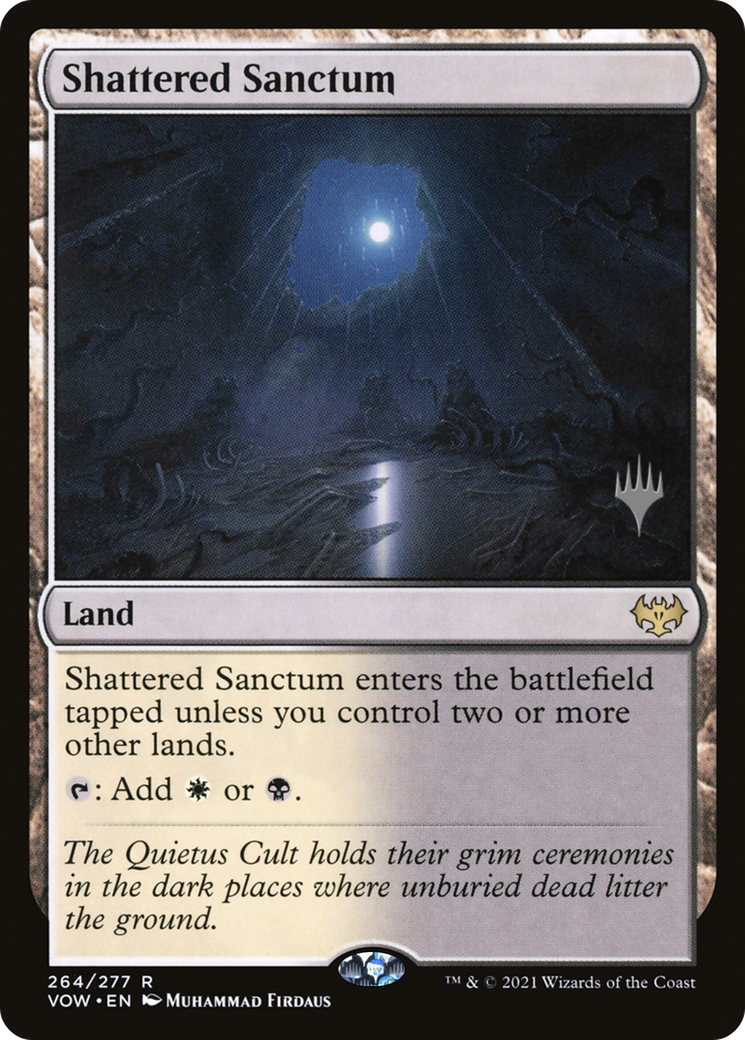 Shattered Sanctum (264) Foil - Innistrad: Crimson Vow Promos