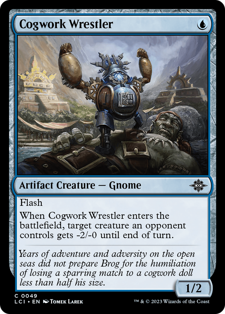 Cogwork Wrestler (049) Foil - The Lost Caverns of Ixalan