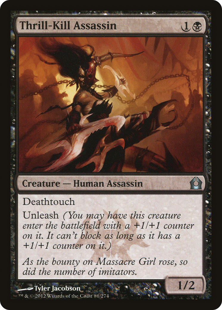 Thrill-Kill Assassin (081) - Return to Ravnica
