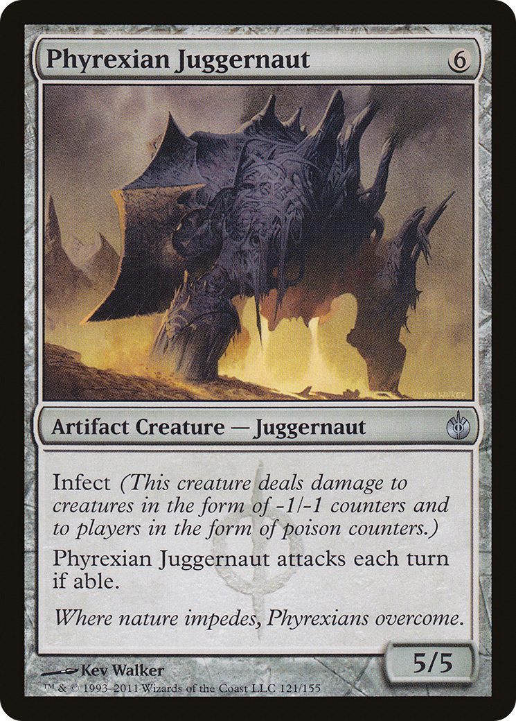 Phyrexian Juggernaut (121) - Mirrodin Besieged