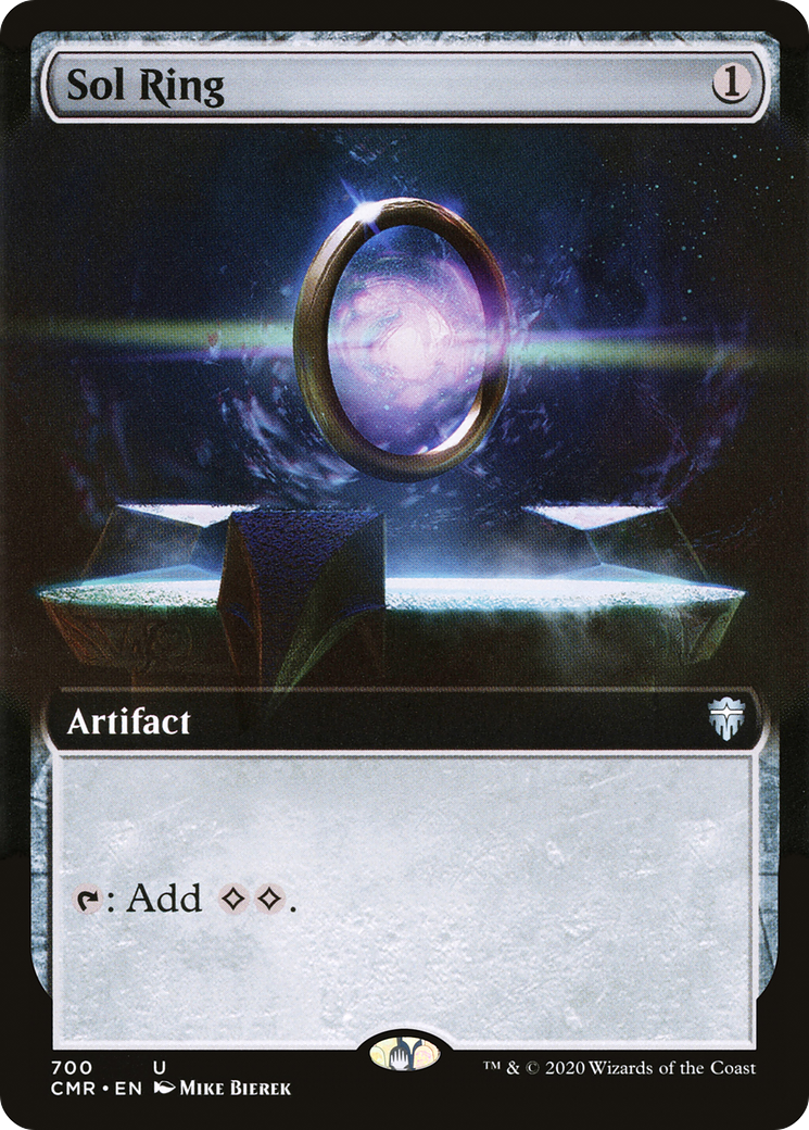 Sol Ring (Extended Art) (700) - Commander Legends
