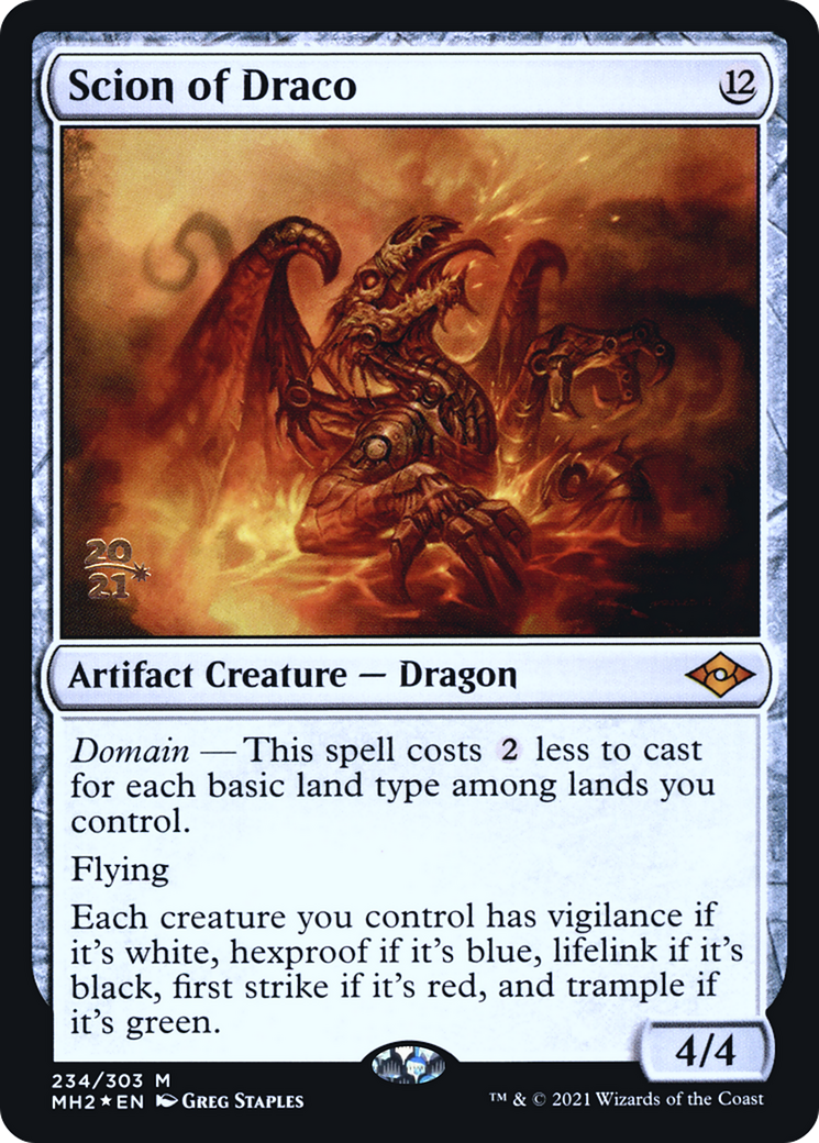 Scion of Draco (234) Foil - Modern Horizons 2 Promos