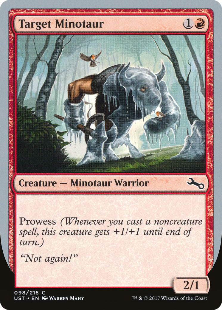 Target Minotaur (98a) - Unstable
