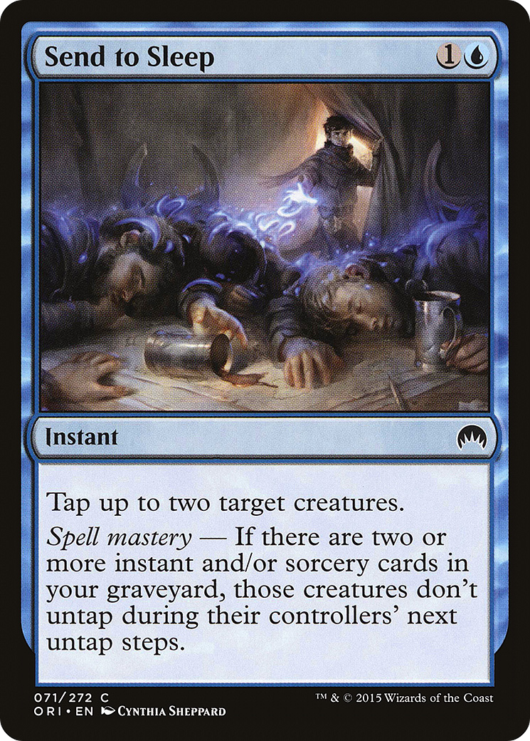 Send to Sleep (071) Foil - Magic Origins