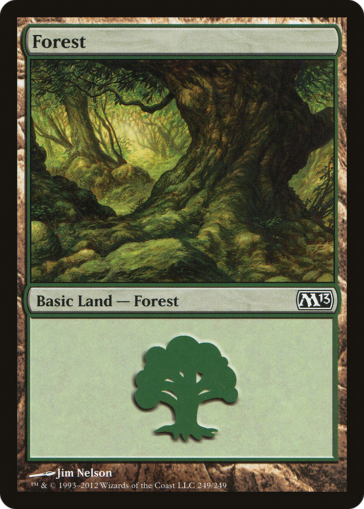 Forest (249) Foil - Magic 2013