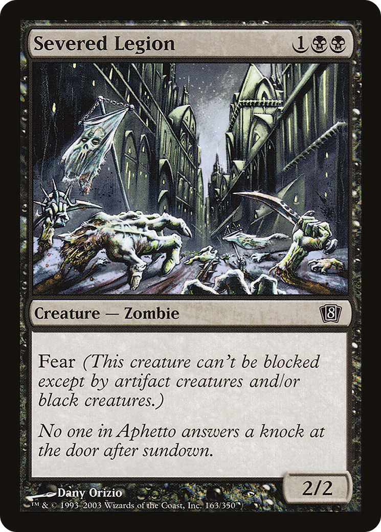Severed Legion (163★) Foil - Eighth Edition
