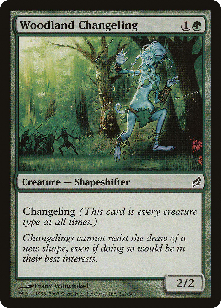 Woodland Changeling (242) Foil - Lorwyn