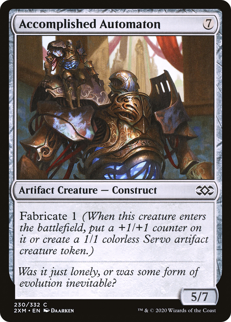 Accomplished Automaton (230) - Double Masters