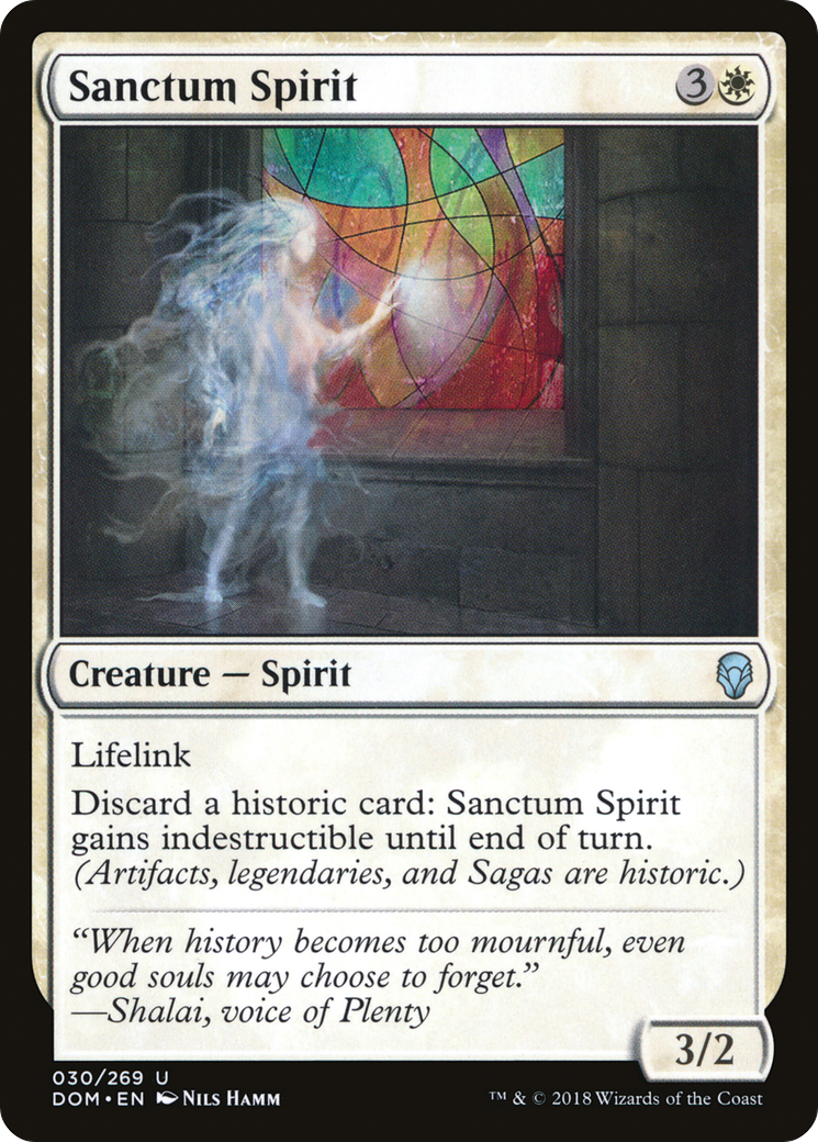 Sanctum Spirit (030) Foil - Dominaria