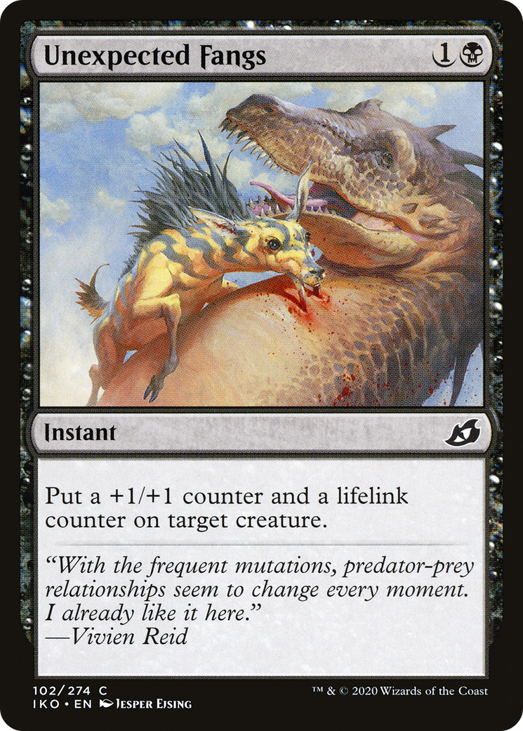 Unexpected Fangs (102) - Ikoria: Lair of Behemoths