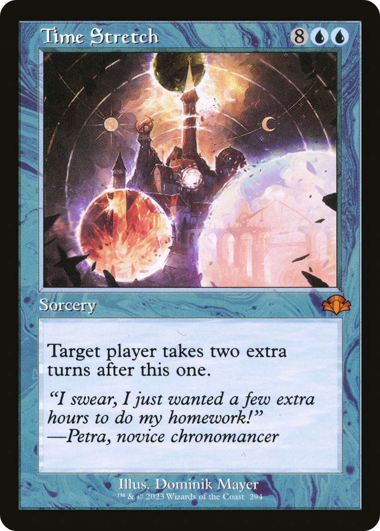 Time Stretch (Retro) (294) Foil - Dominaria Remastered