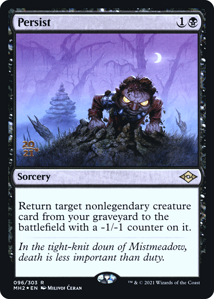 Persist (96s) Foil - Modern Horizons 2 Promos