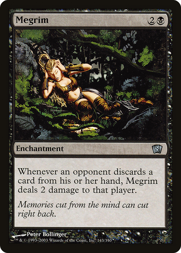 Megrim (143) Foil - Eighth Edition