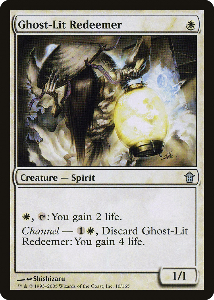 Ghost-Lit Redeemer (010) - Saviors of Kamigawa