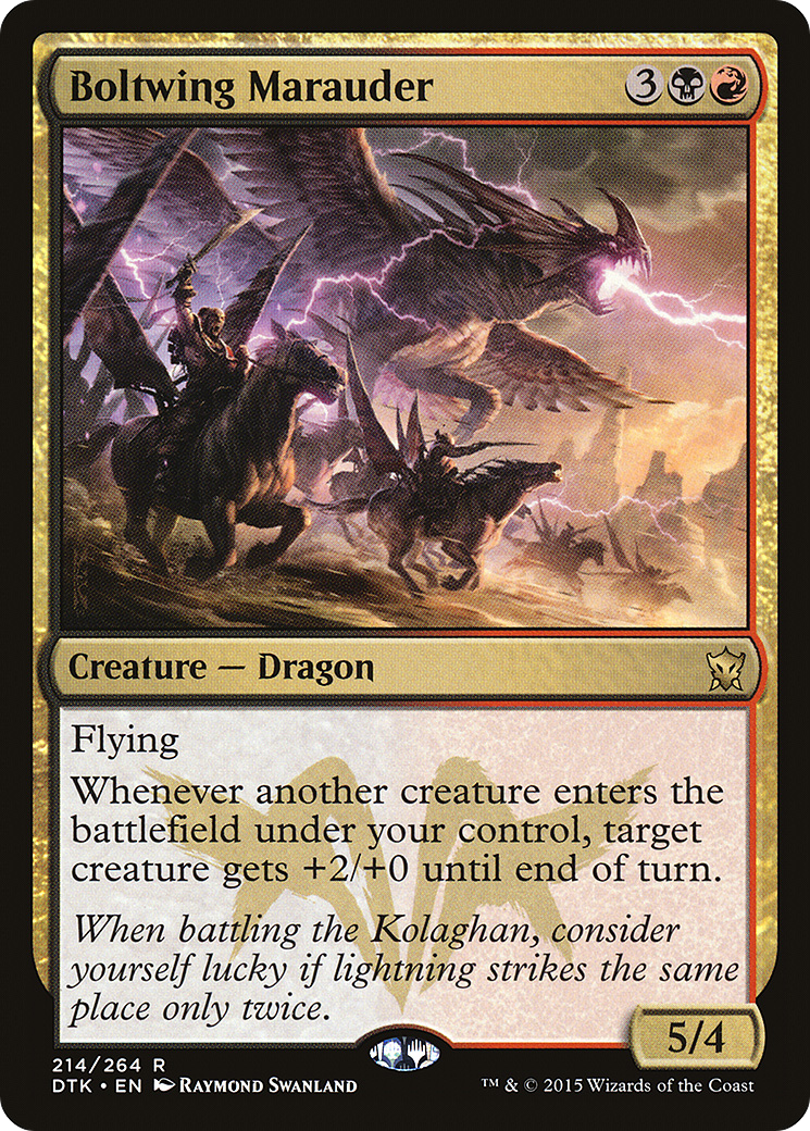Boltwing Marauder (214) - Dragons of Tarkir