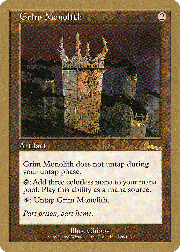 Grim Monolith (Retro) (kb126) - World Championship Decks 1999