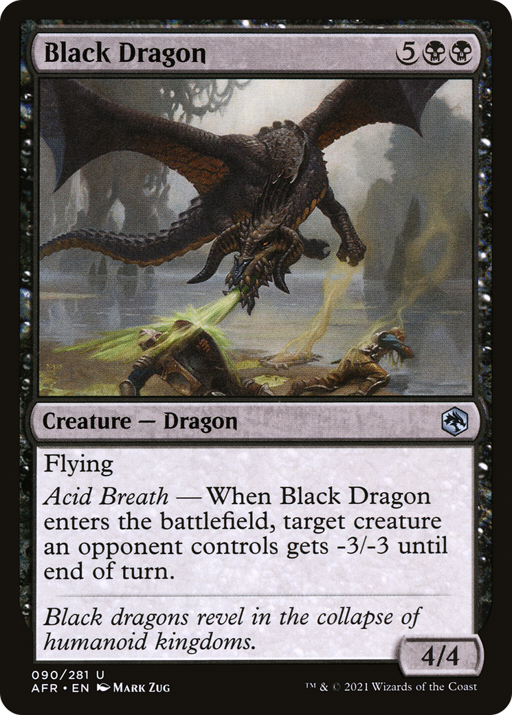 Black Dragon (090) - Adventures in the Forgotten Realms