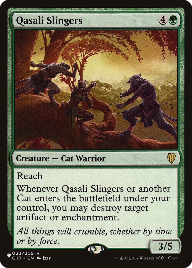 Qasali Slingers (033/309) - The List
