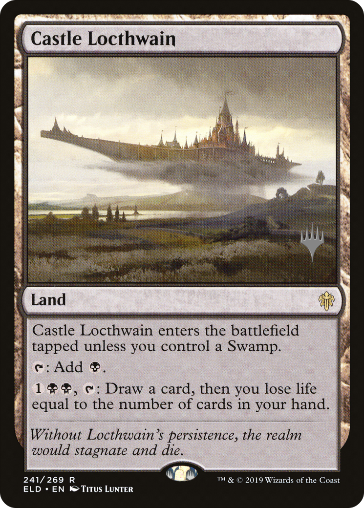 Castle Locthwain (241) Foil - Throne of Eldraine Promos