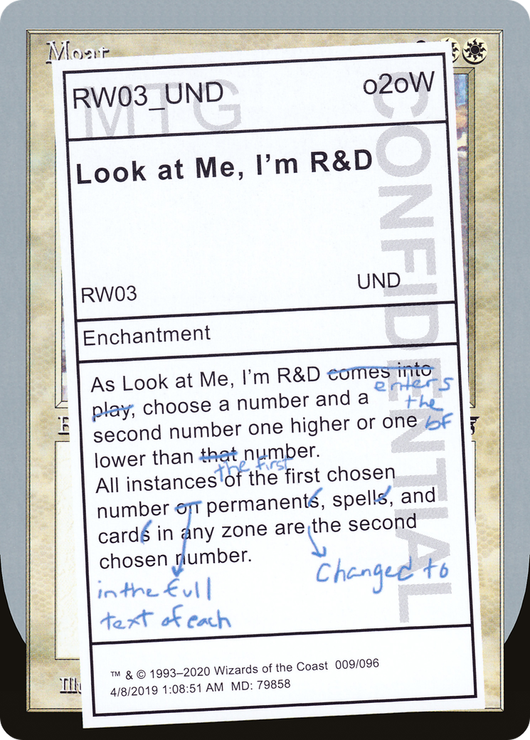 Look at Me, I'm R&D (009) - Unsanctioned
