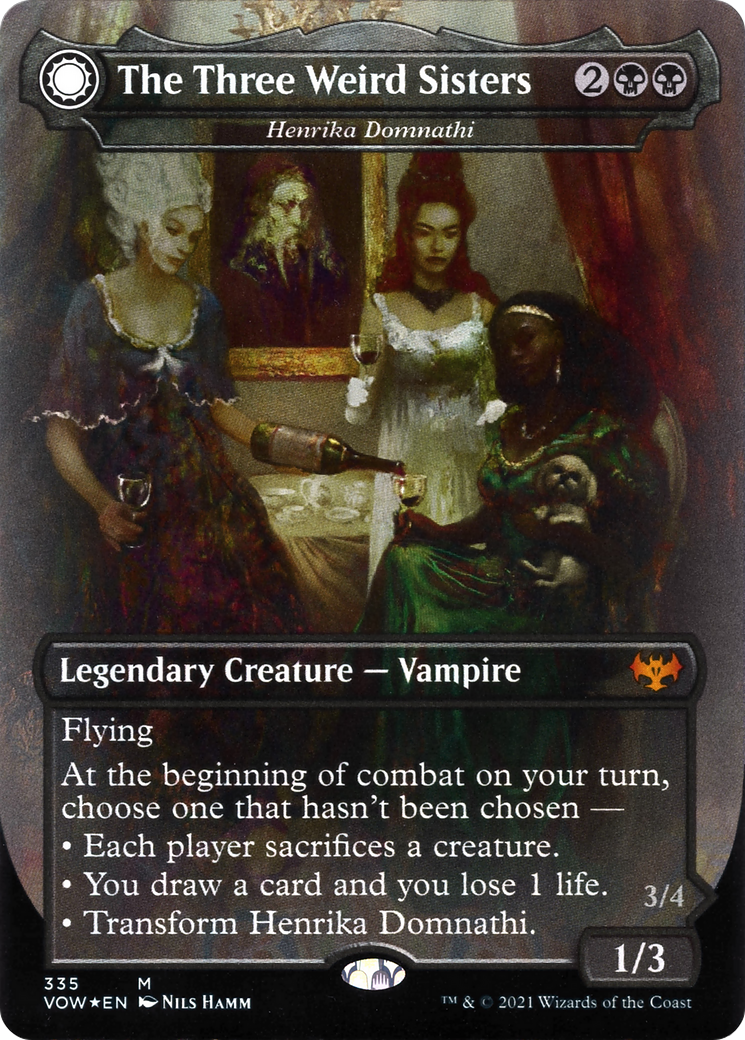 The Three Weird Sisters – Henrika Domnathi (335) - Innistrad: Crimson Vow