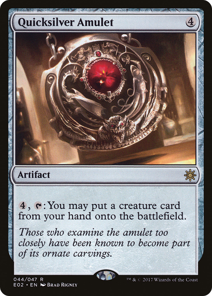 Quicksilver Amulet (044) - Explorers of Ixalan