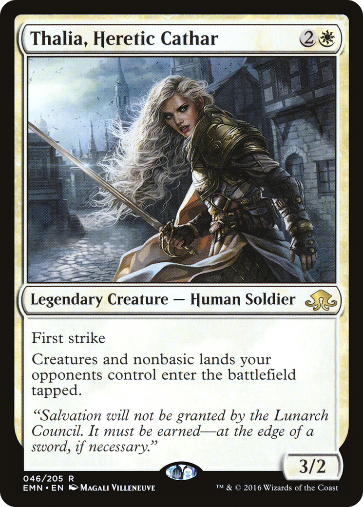 Thalia, Heretic Cathar (046) Foil - Eldritch Moon
