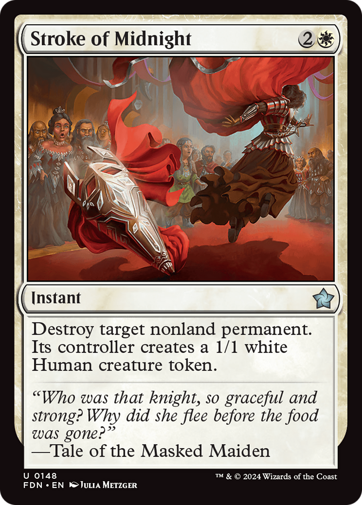 Stroke of Midnight (148) Foil - Foundations