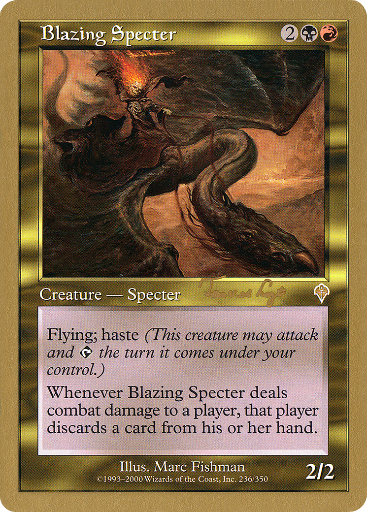Blazing Specter (Retro) (tvdl236) - World Championship Decks 2001