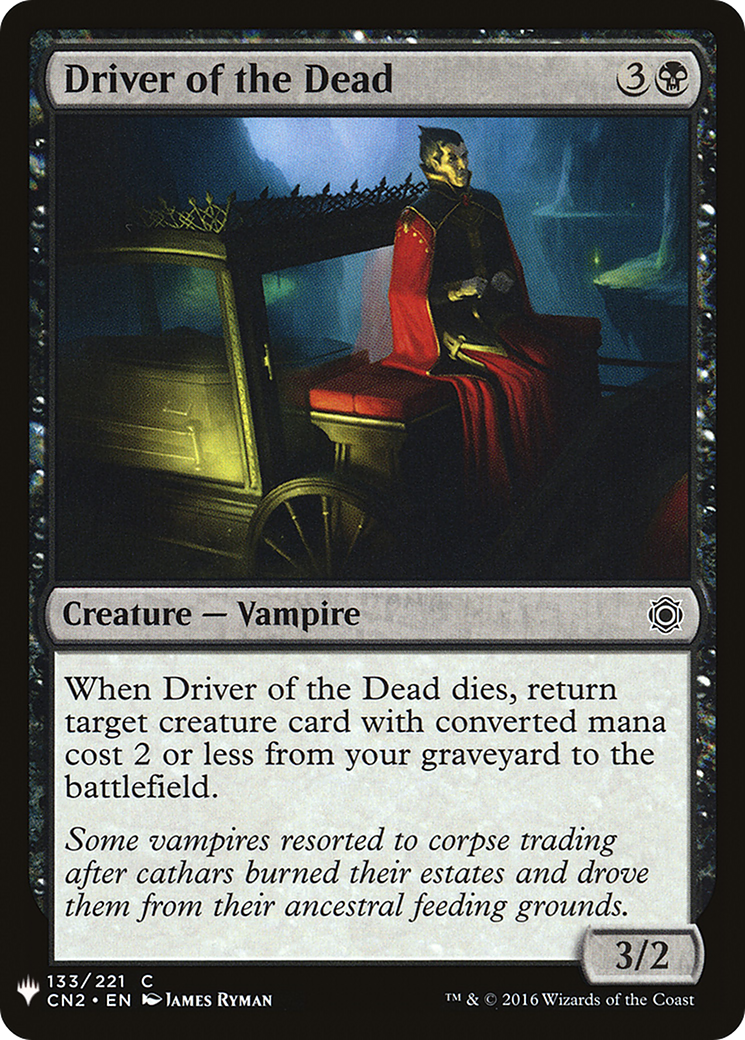 Driver of the Dead (CN2-133) - The List