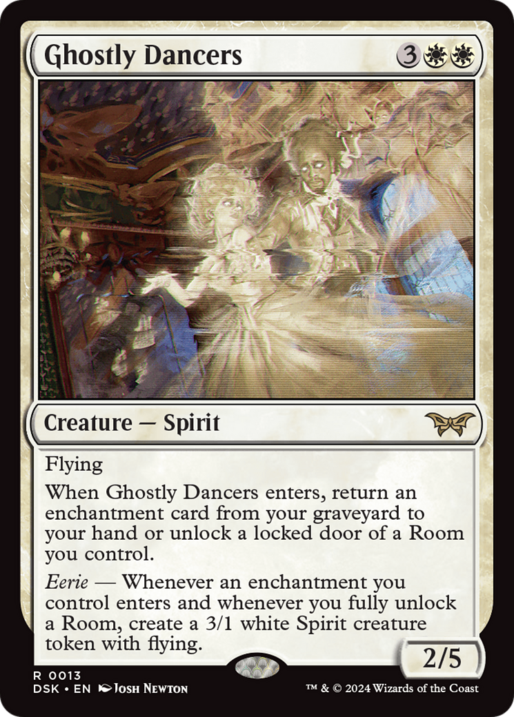Ghostly Dancers (013) Foil - Duskmourn: House of Horror