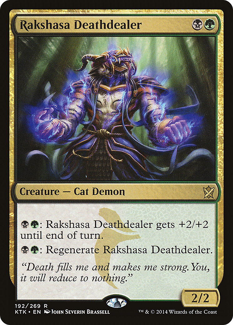Rakshasa Deathdealer (192) - Khans of Tarkir
